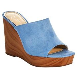 Jessica Simpson Women's Shantelle Wedge Slide Sandal